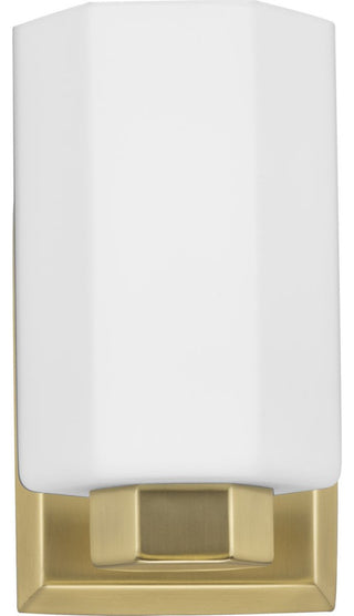 Estrada Collection 1-Light Contemporary Bath and Vanity Light, Brushed Gold