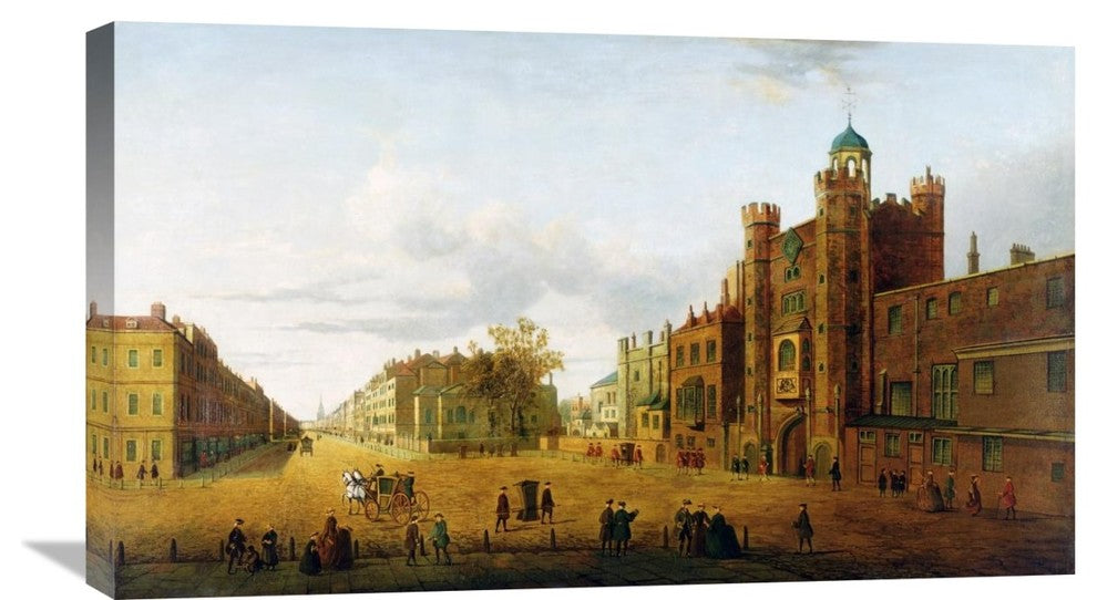 "A View of St James's Palace" Artwork, 30" x 17"