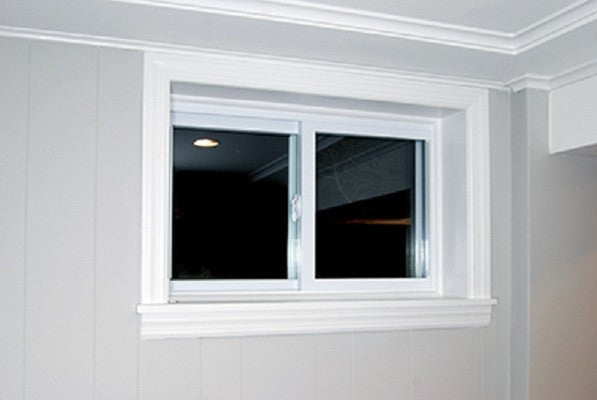 32x24 Vinyl Left, Hand Sliding Window with Dual Pane Insulated Glass