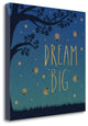 "Twilight Fireflies I" By Laura Marshall, Giclee Print on Gallery Wrap Canvas
