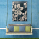 American Art Decor Abstract Floral Outdoor Canvas Art Decor Print