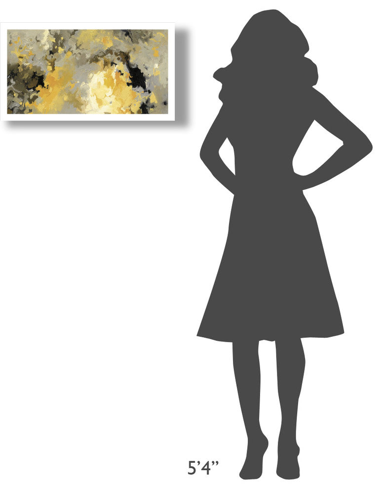 "Star Cloud Light" Digital Paper Print by Shirley Novak, 26"x14"