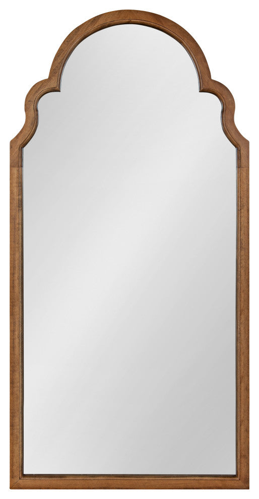 Hogan Arch Framed Mirror, Rustic Brown 24x48