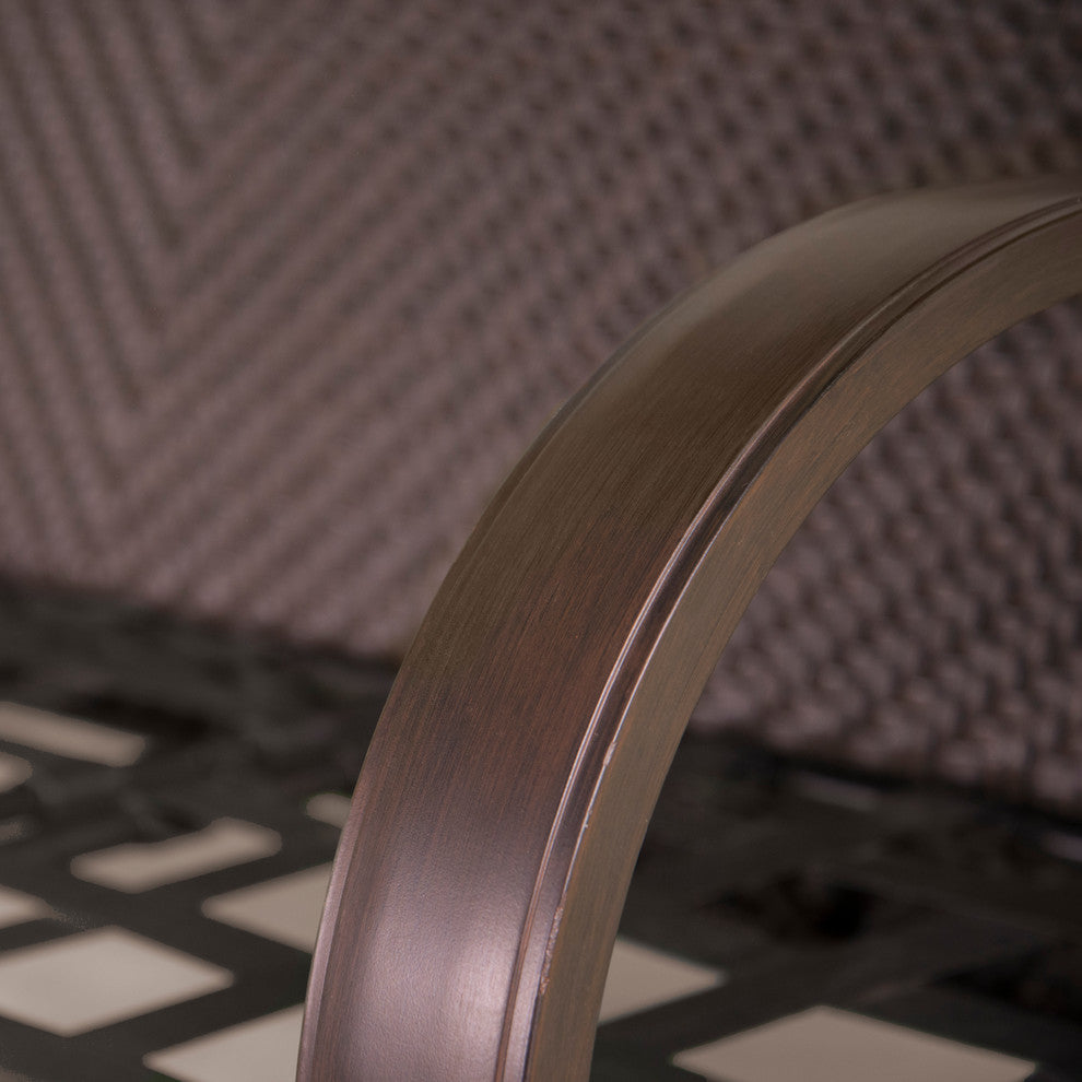 Barcelo 2 Piece Aluminum Outdoor Patio Chaise Lounges, Bliss Blue