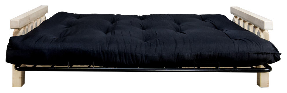 Homestead Collection Futon Frame With Mattress, Ready to Finish