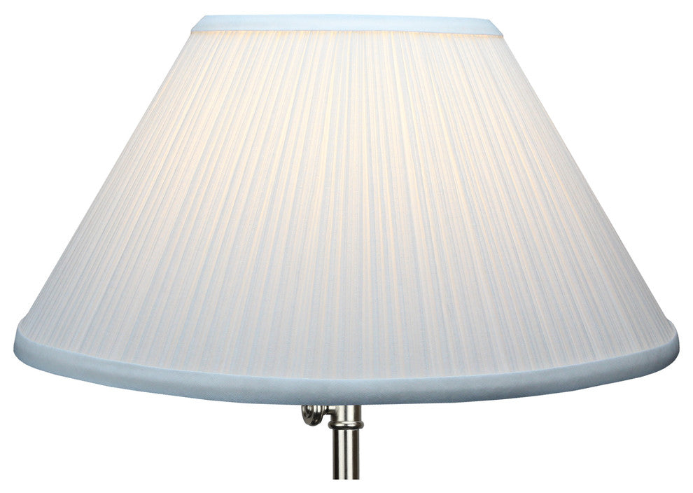 Fenchel Shades, 6"x14"x8" Spider Attachment Empire Lamp Shade, Pleated Mushroom