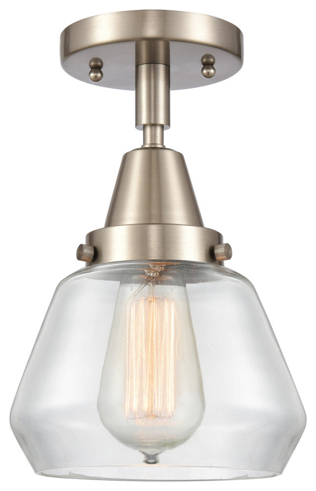 INNOVATIONS LIGHTING 447-1C-SN-G172 Fulton Flush Mount