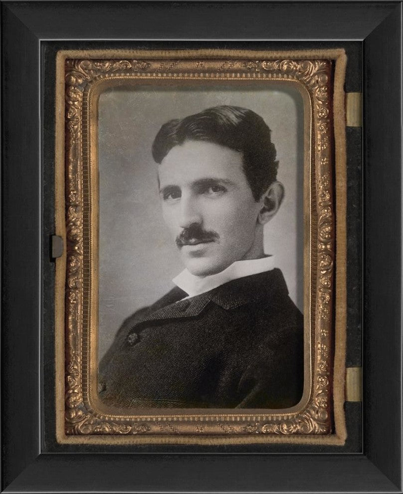 Nikola Tesla Framed Artwork