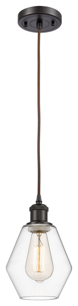 Innovations 516-1P-OB-G652-6 1-Light Mini Pendant, Oil Rubbed Bronze