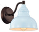 Ironclad Industrial 1 Light Oil Rubbed Bronze Indoor Wall Sconce 8" Wide