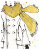 "Fashion Strokes III" Digital Paper Print by Anne Tavoletti, 22"x26"