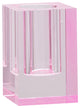 Short Pink Translucent Vase