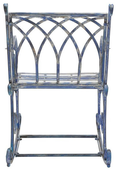 Safavieh Medrano Rocking Chair, Mossy Blue