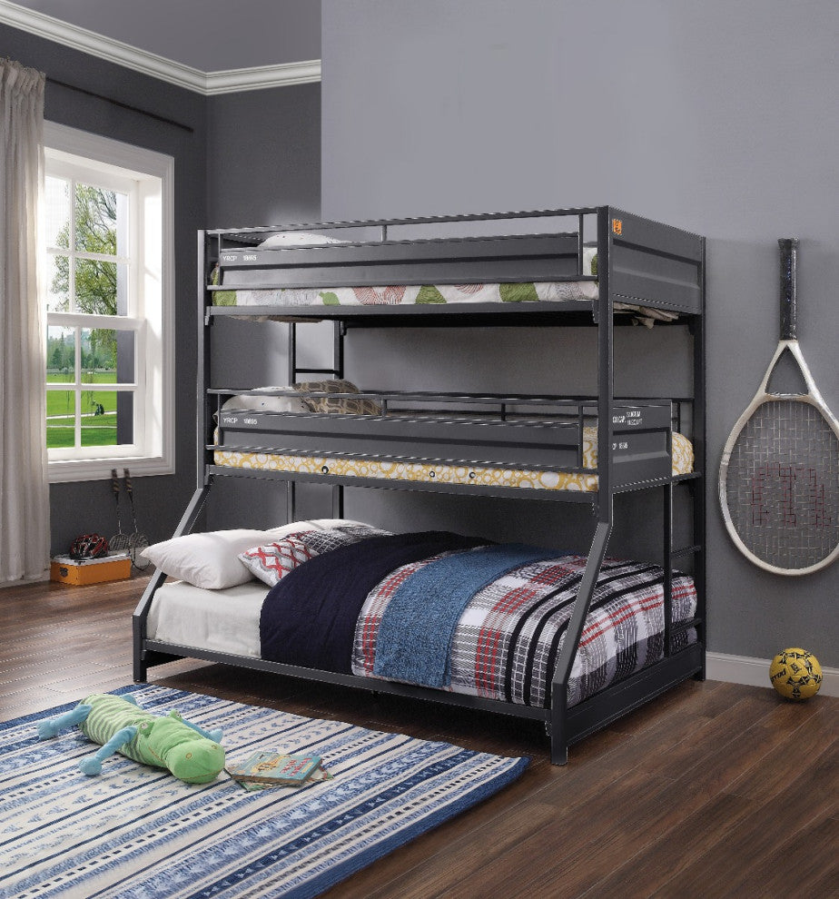 Lena Metal Triple Bunk Bed