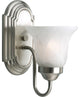 1-Light Brushed Nickel Bath Light