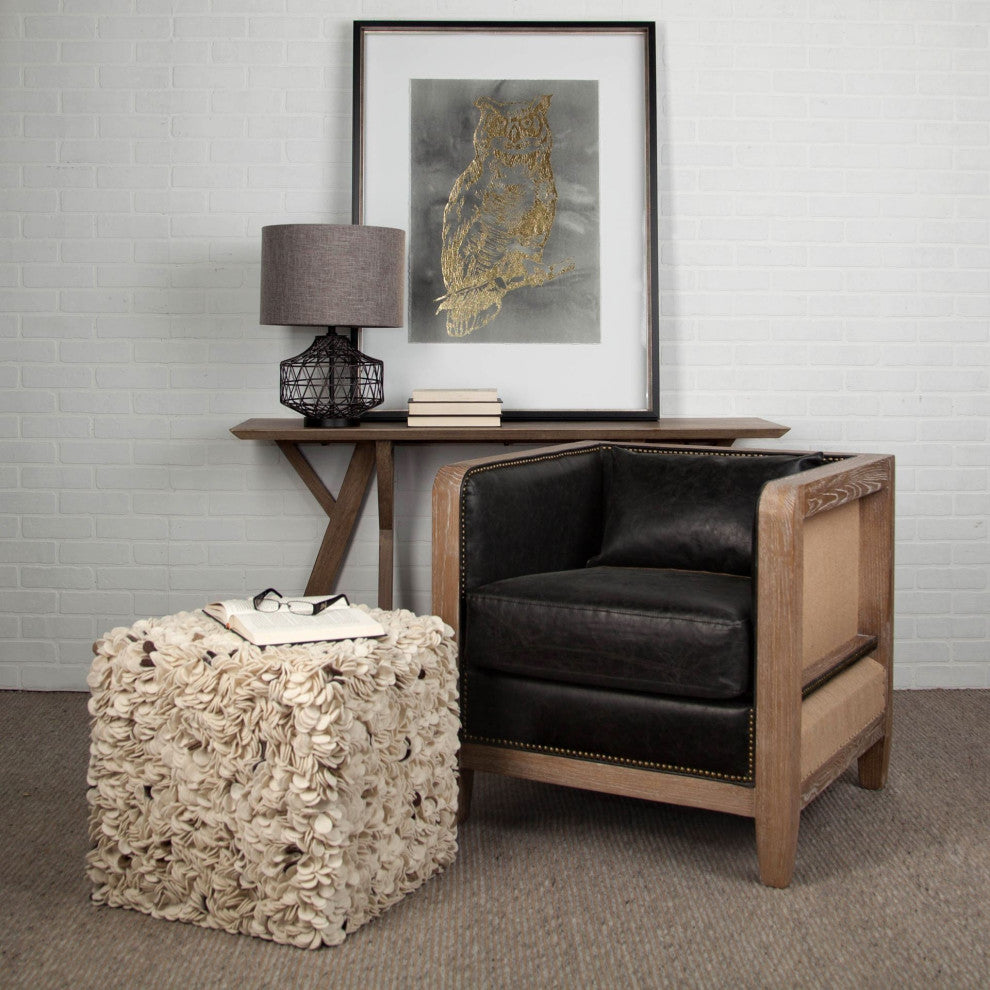 Gray Metal Basket Design Table or Desk Lamp