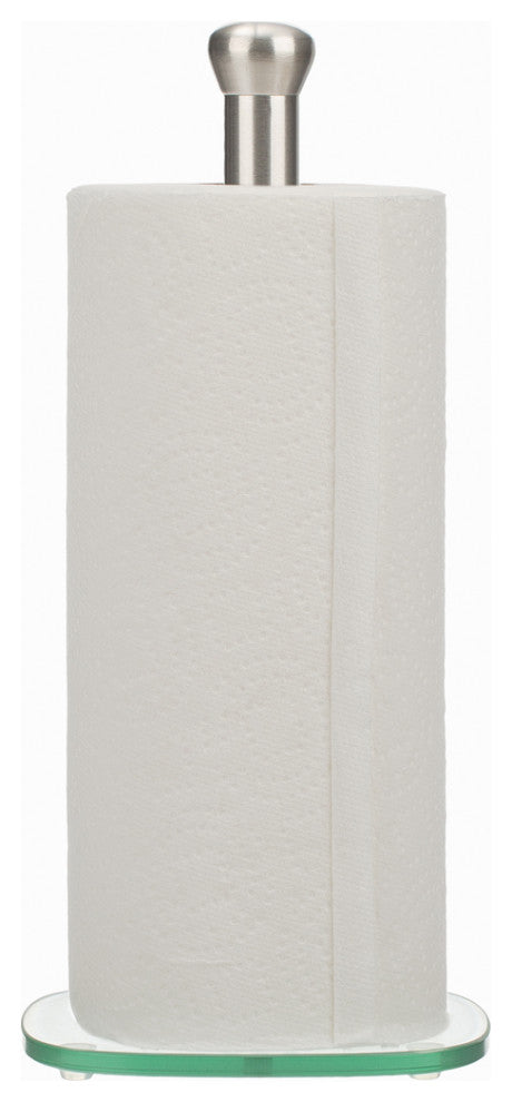 Jiallo Paper Towel Holder with heavy glass base