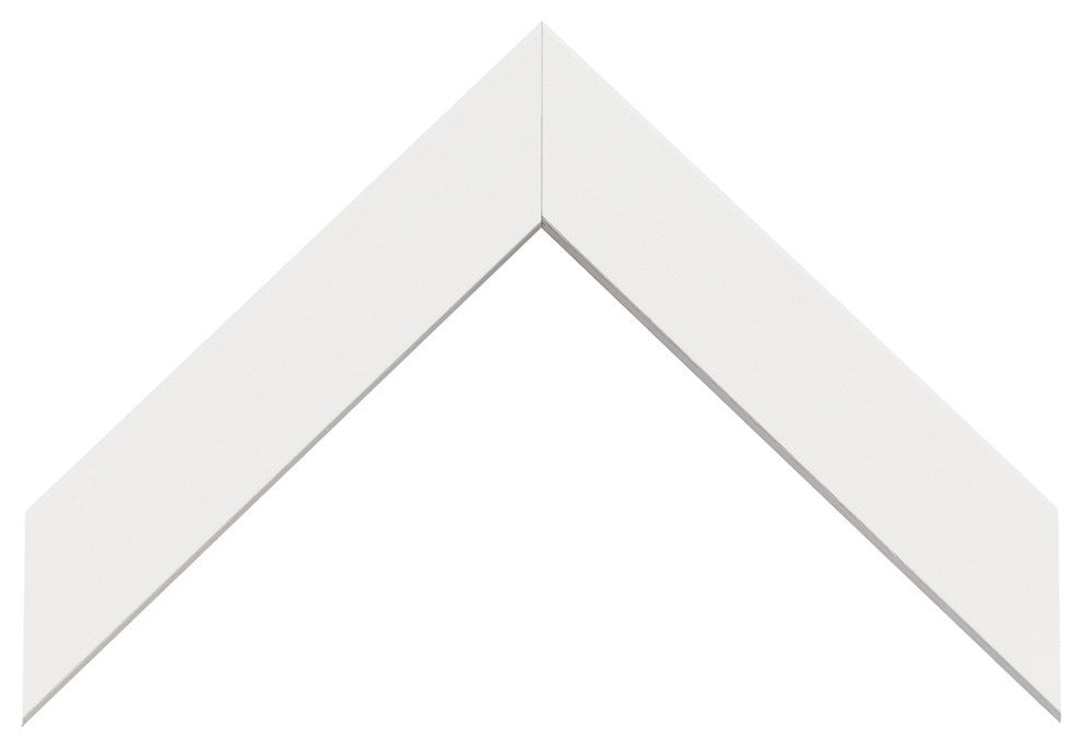 Ellis Framed Wall Mirror, White, 28"x60"