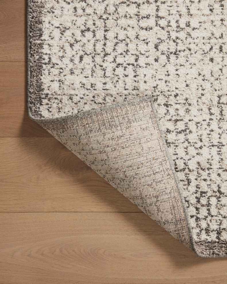 Loloi II Darby Ivory / Stone 2'-7" x 10'-0" Runner Rug