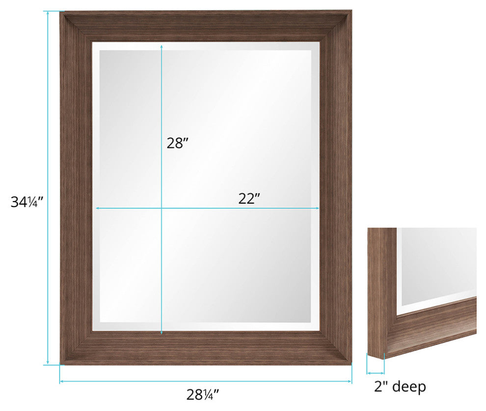 Howard Elliott Nolan Rectangle Mirror