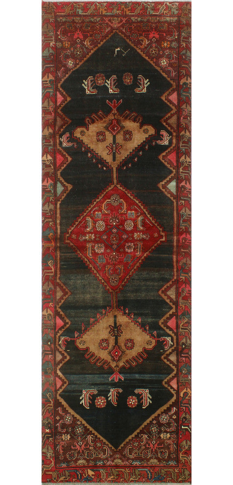 Semi-Antique Heidy Navy Runner