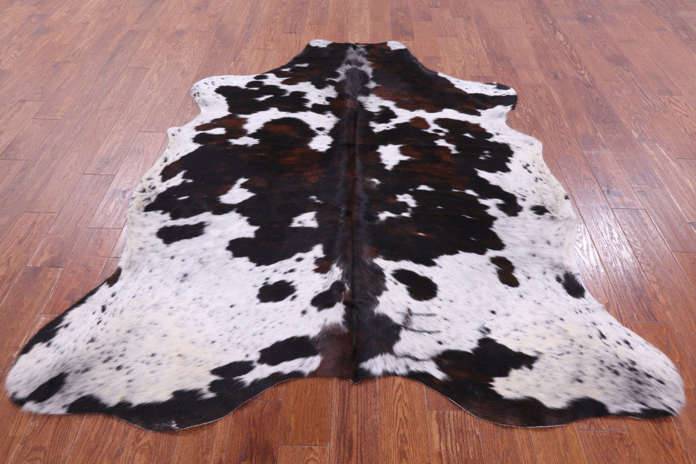 7' 0" X 6' 1" Natural Cowhide Rug C1522