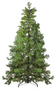 6.5' Pre-Lit Pine Artificial Christmas Tree Clear Dura-Lit Lights