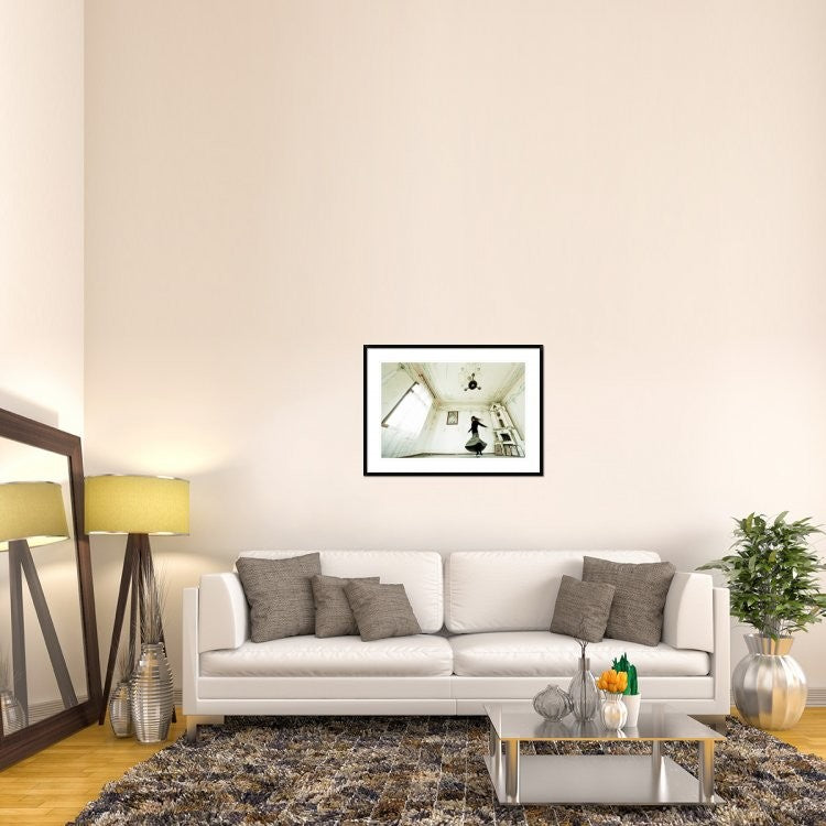 "Dancing Time" Framed Digital Print by Eli Driu, 38"x28"