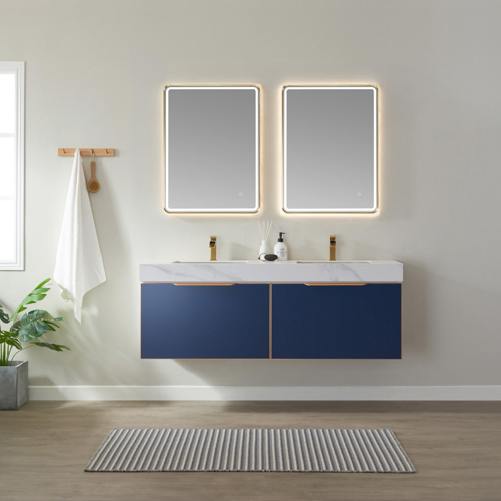 24'' Rectangle LED Lighted Accent Bathroom/Vanity Wall Mirror