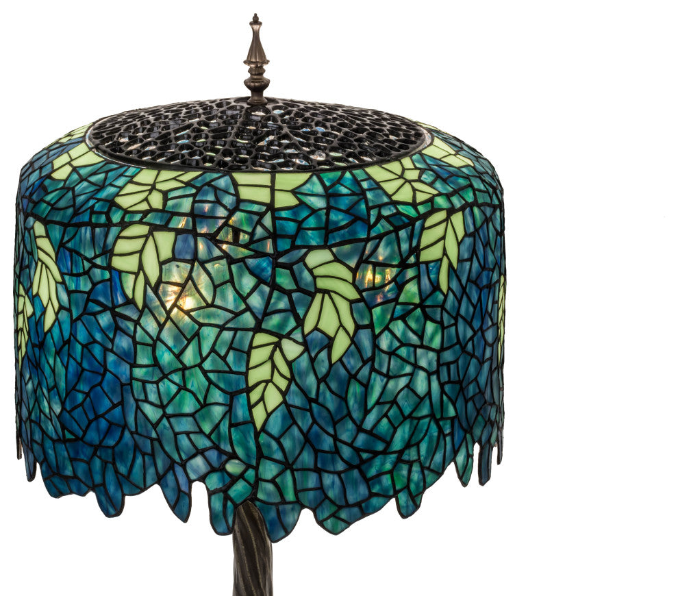 28 High Tiffany Wisteria Table Lamp