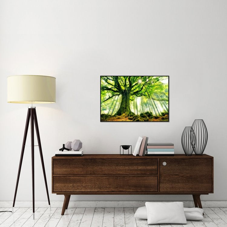 "Ponthus Beech" Framed Canvas Giclee by Christophe Kiciak, 37x25"