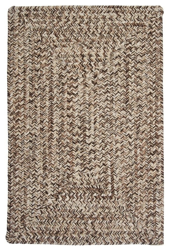 Corsica CC99 Weathered Brown Indoor/Outdoor Area Rug, Rectangular 2'x8'