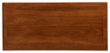 34" West Winds Credenza, Bright White, Havana Gold