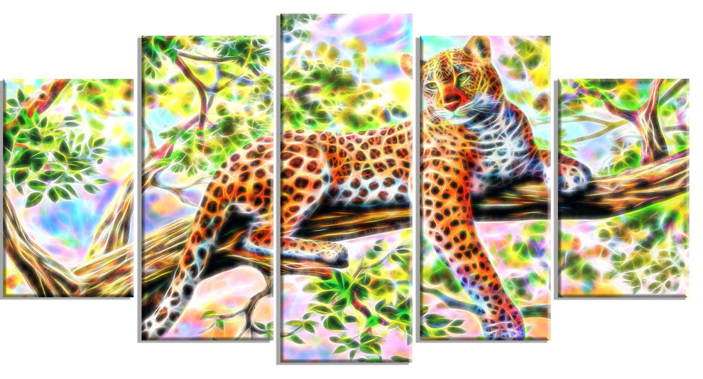 "Watchful Cheetah" Canvas Painting