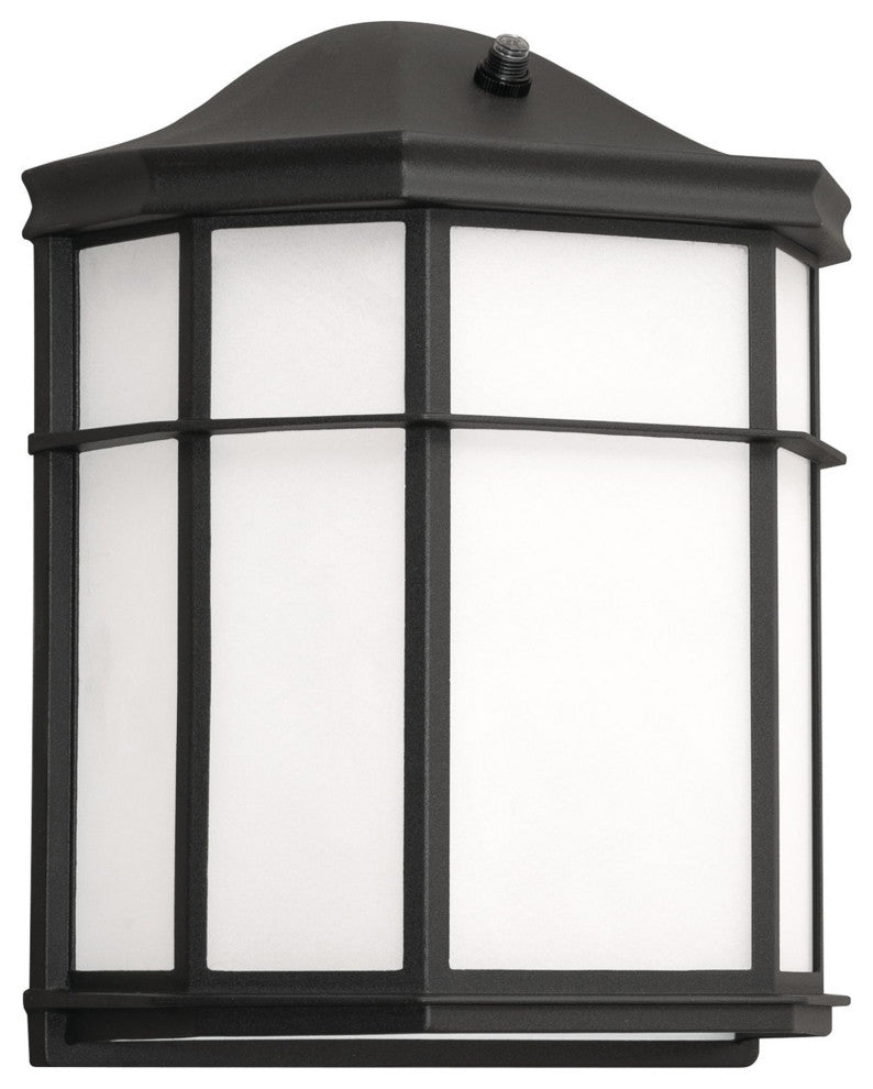 Bristol LED Outdoor Sconce, 10", Black