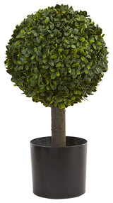 21" Boxwood Ball Topiary Artificial Tree
