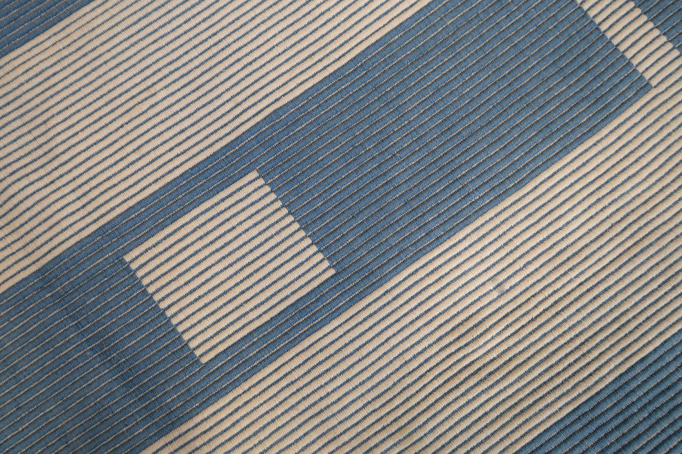 Handmade Vintage Indian Dhurri Kilim 4.6'x6.3', 141cmx193cm 1970s