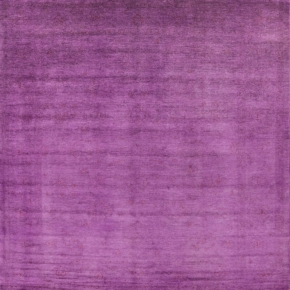 Ahgly Company Indoor Square Mid-Century Modern Area Rugs, 8' Square
