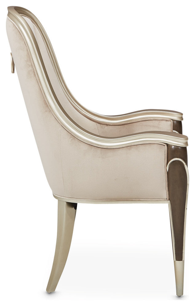 Villa Cherie Dining Arm Chair - Hazelnut