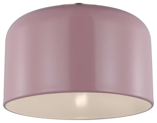 Malone Small Ceiling Flush Mount, Rose