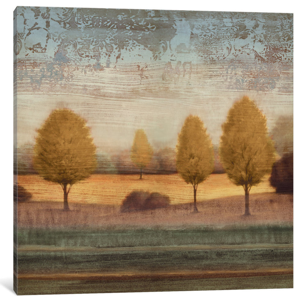 "In Awe I" by Gregory Williams, Canvas Print, 37"x37"