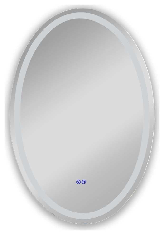 CHLOE Lighting LUMINOSITY Oval TouchScreen LED Mirror