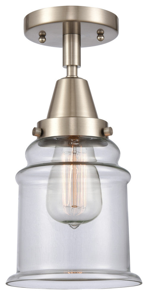 INNOVATIONS LIGHTING 447-1C-SN-G182-LED Canton Flush Mount