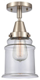 INNOVATIONS LIGHTING 447-1C-SN-G182-LED Canton Flush Mount