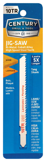 Bi-Metal Jig Saw Blade, T-Shank 10TRx3-5/8"