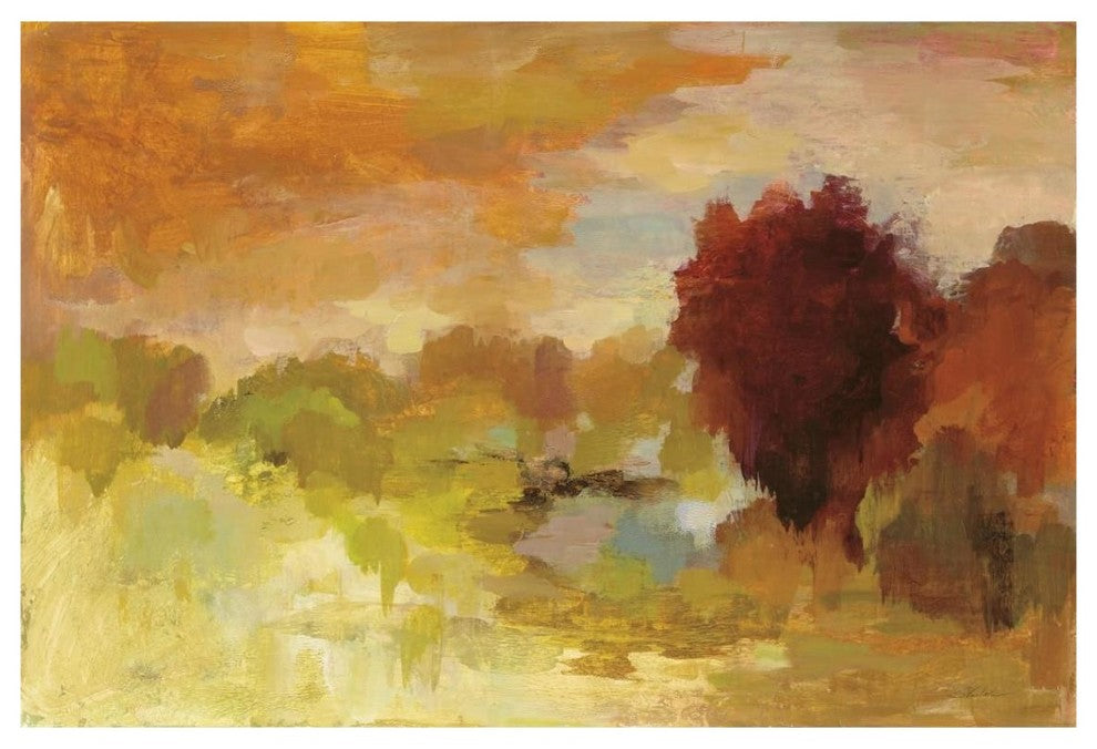 "Fall Glory" Digital Paper Print by Silvia Vassileva, 38"x26"