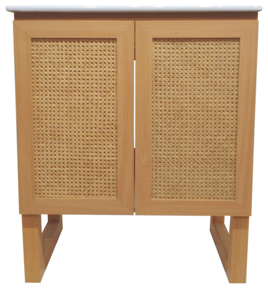 Arles 30" Single, Bathroom Vanity, Honey