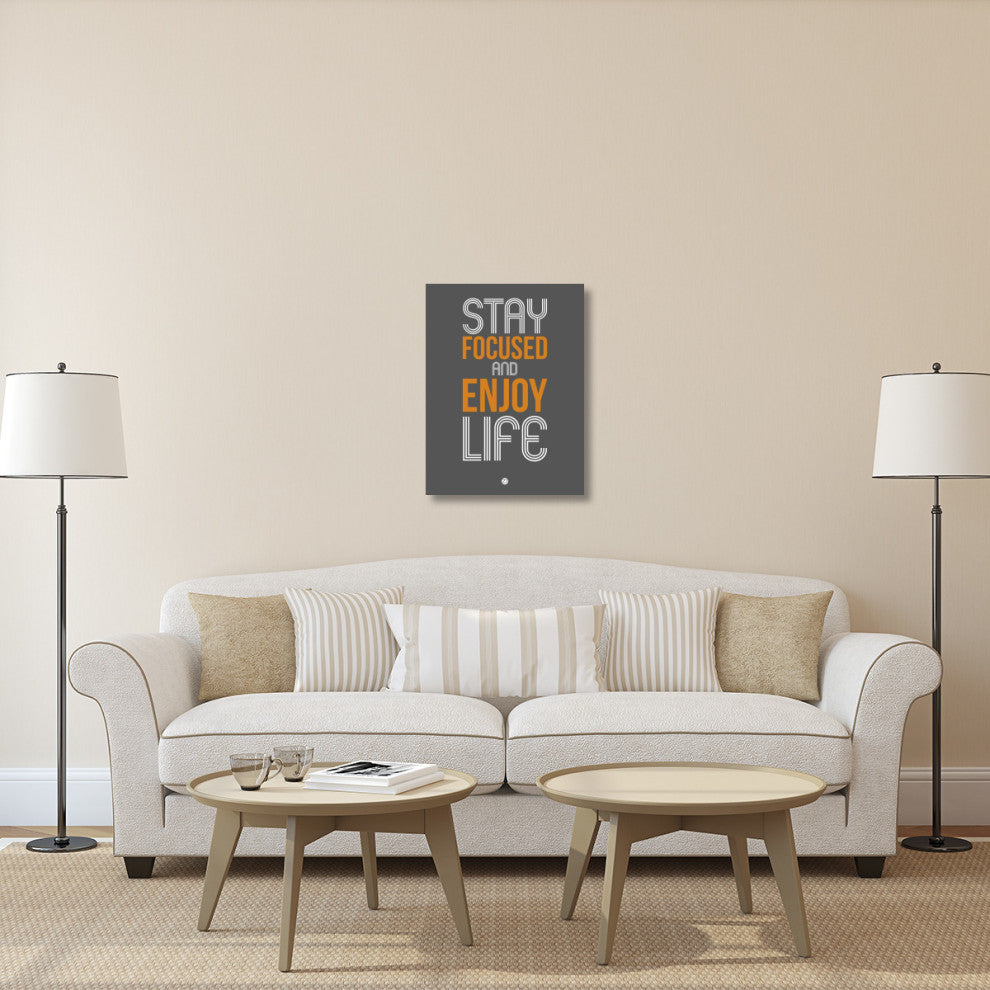 "Stay Focused and Enjoy Life 2" Fine Art Print