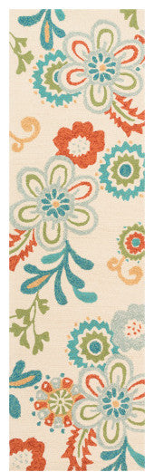 Surya Storm SOM-7706 5'x7'6" Rug, Sky Blue/Burnt Orange/Khaki