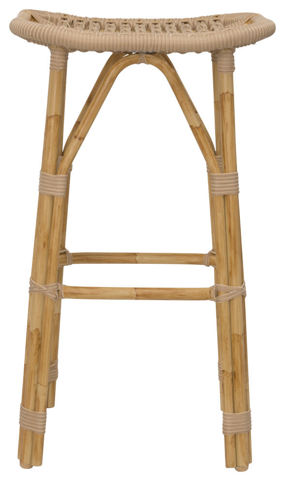 Salsa Outdoor Bar Stool, Natural